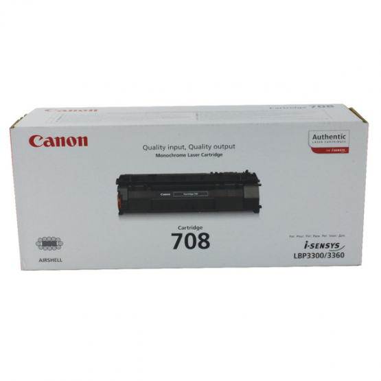 Canon CRG-708 Black Toner Cartridge (0266B002) 